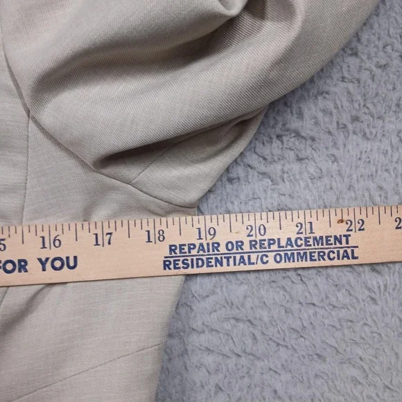 Evan-Picone Black Label Skirt Suit Womens Jacket 8 Skirt 6 Beige 2 Piece Career - Picture 10 of 11